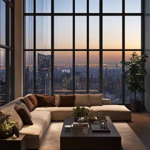 Urban Sunset Lounge: Where Clouds Meet Couch
