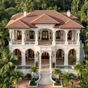 Palm-Embraced Palace: A Tropical Treasure Trove