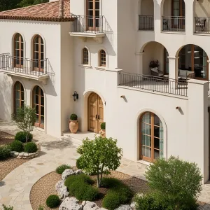 Preview of Charming Mediterranean Abode with Terraced Elegance