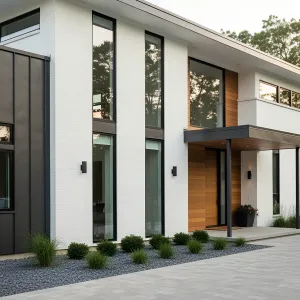 Glass and Stone Symphony in Irish Green