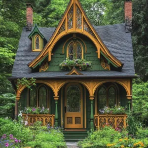 Whimsy Cabin in the Enchanted Glade