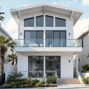 A-Frame Allure: The Sunlit Slice