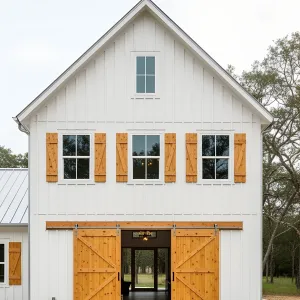 Barnyard Brilliance: The Frosty Architectural Marvel
