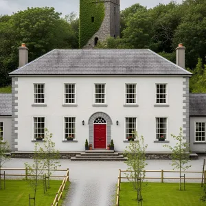 Elegant Ivory Residence with a Dash of Romance