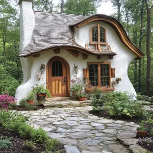 Whimsical Curves: Forest Fairytale Bungalow