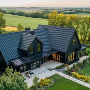 Midnight Magic: A Country Chic Residence