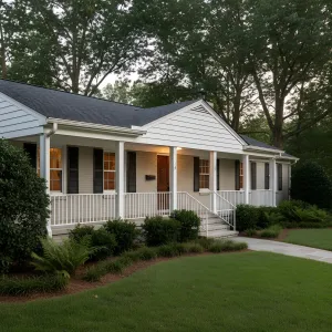 Porchlight Colonial Ranch