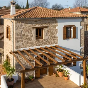 Terracotta Terrace: A Rustic Delight