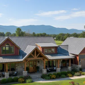 Majestic Meadowside Barn Dwelling