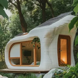 Solar Panel Roof Cabin