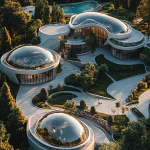 Self-Sustaining Bio-Domes