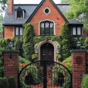 Preview of Elegant Manor with Ivy Embrace