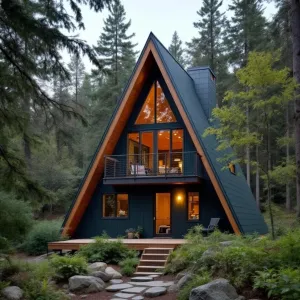 A-Frame Dreams: Forest Hideaway