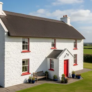 Preview of Ember Door Enchantment in a Gleaming Landscape