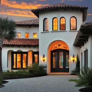 Sunset Sanctuary: Colonial Allure