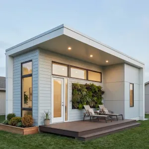 Patiofront Container Pod With Living Wall