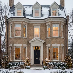 Lantern-Lit Holiday Brownstone Haven