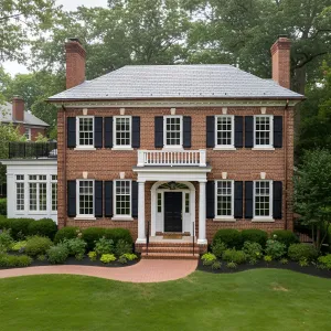Brick Colonial with Balcony Grace
