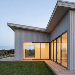 Angled Courtyard Cabin Escape