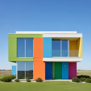 Confetti Slab House With Hovering Loggia