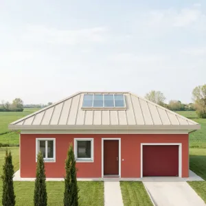 Terracotta Fieldview Courtyard Bungalow