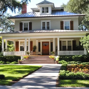 A Southern Symphony of Shutters and Steps