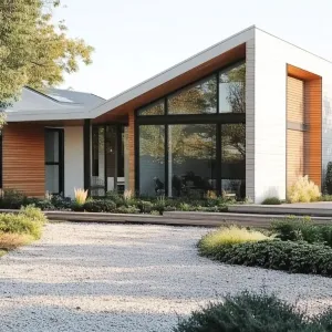 Gable House Haven: Sunlit Serenity