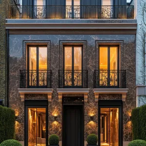 Preview of Midnight Marble Marvel With Balcony Bliss