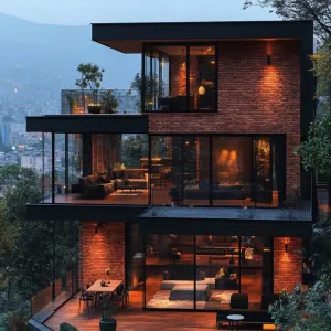 Brick Castle With a View