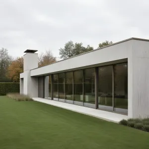 Linear Meadow Glasshouse