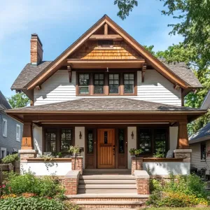 Charming Retreat in Brick and Wood