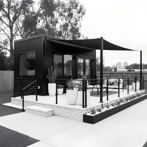 Sleek Sanctuary: Tiny Home Joy