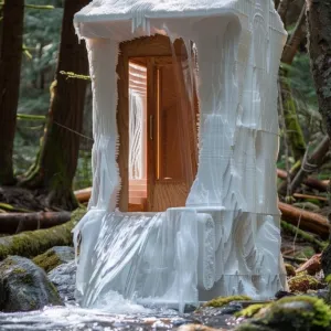 Waterfall-View Cabin