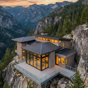 Glass Ledge Retreat Above Granite Gorge