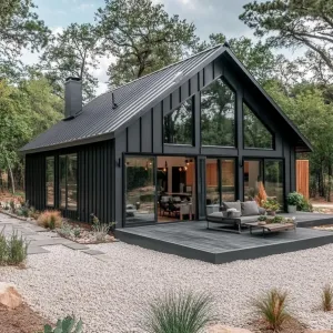 A Sleek Escape with Tons of Glass