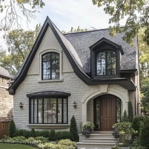 Enchanting Eaves: A French Façade Fantasy