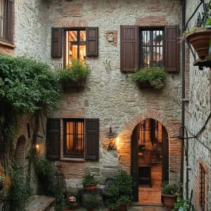Preview of Whimsical Courtyard: A Tuscan Stone Delight