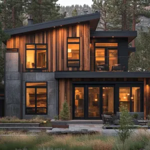 Earthy Oasis: A Woodland Retreat