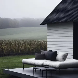 Steel Retreat in the Misty Fields