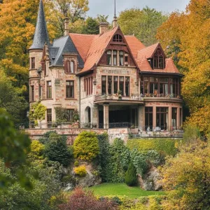 Autumn Spire Woodland Manor