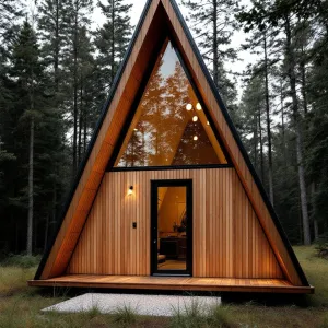 Triangle Abode Among the Trees