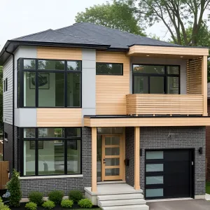 A Dash of Drama: Modern Magic with Black Windows