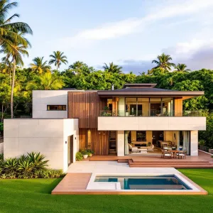 Sunkissed Serenity: Modern Hawaiian Living