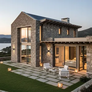 Stony Splendor: A Modern Oasis
