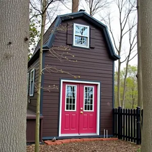 Gambrel Delight in the Woods