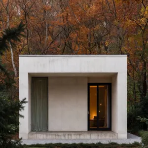 Forest Edge Minimalist Retreat