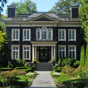 A Regal Abode with a Touch of Glamour