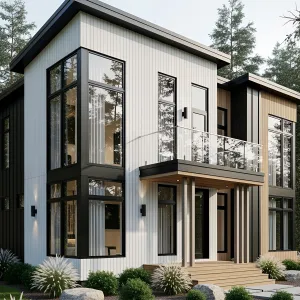 Sleek Serenity with a Contemporary Touch