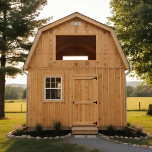Sunlit Loft Barn Nook