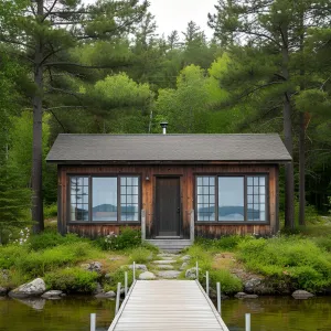 Dockside Dreams: A Cabin with a View